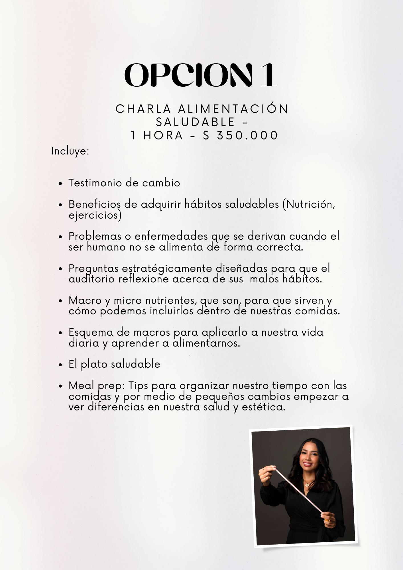Charlas y talleres nutricionales para empresas šš¼