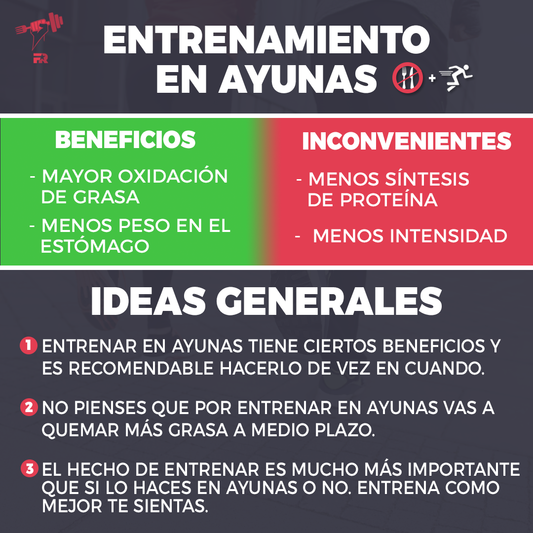 Ventajas y desventajas de entrenar en ayunas