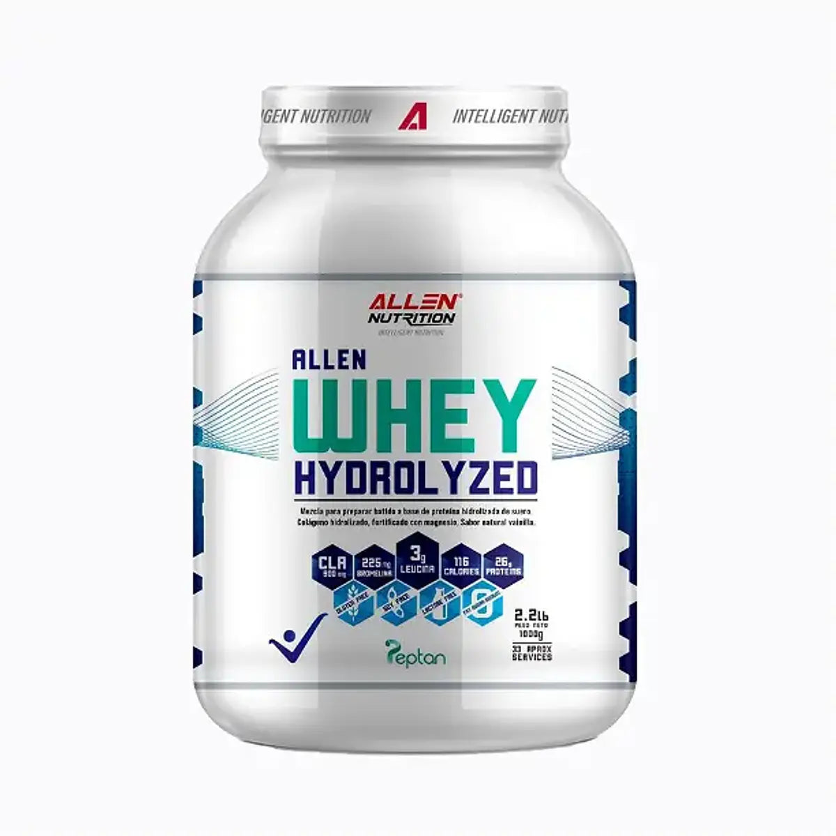 Allen whey hydrolyzed 2,2 LBS