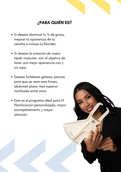 Asesoría nutricional y deportiva 4, 8 o 12 semanas