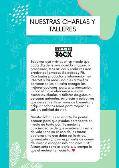 Charlas y talleres nutricionales para empresas  🍎💼