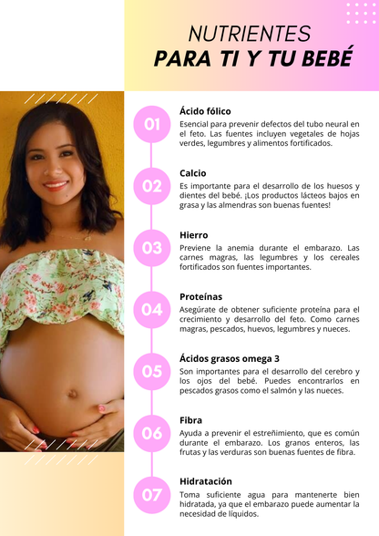 EMBARAZO - guía básica de alimentación