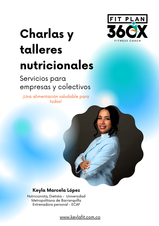 Charlas y talleres nutricionales para empresas  🍎💼