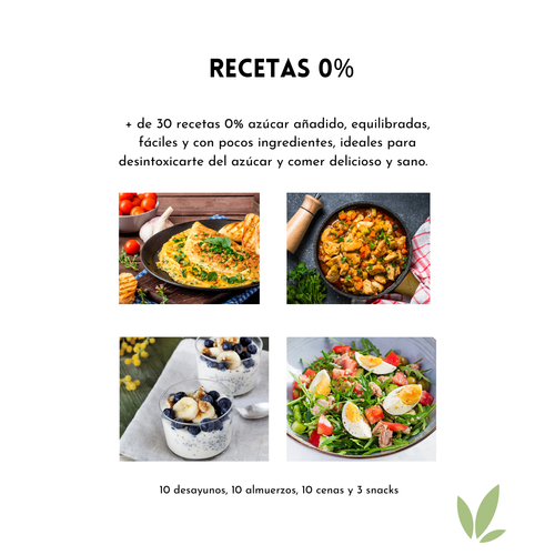 EBOOK - 33 recetas sin azúcar