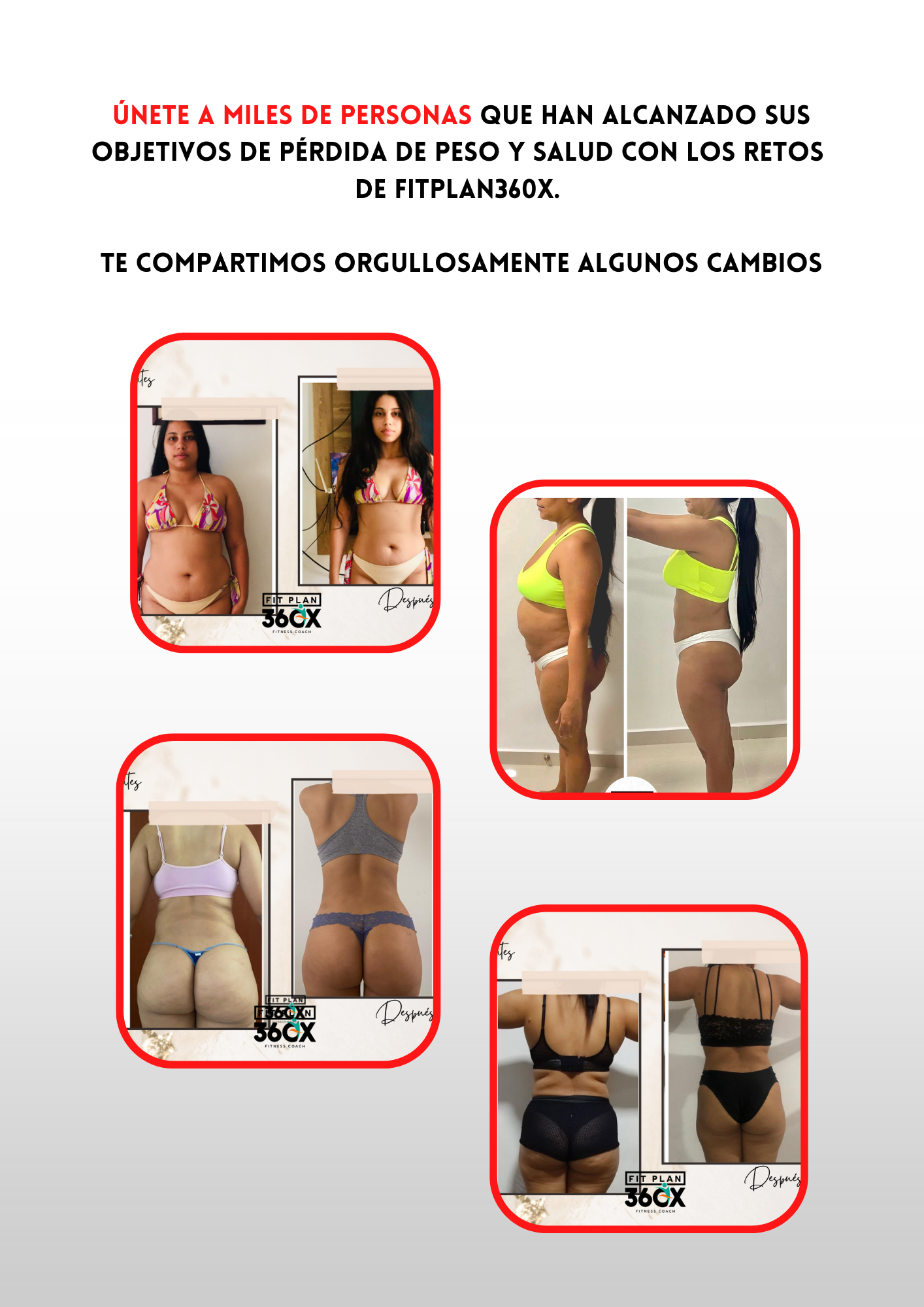 Reto Glúteos de acero - Aumenta masa muscular en piernas y gluteos -  4 semanas